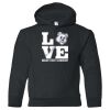 18500B Youth Heavy Blend Hooded Sweatshirt Thumbnail